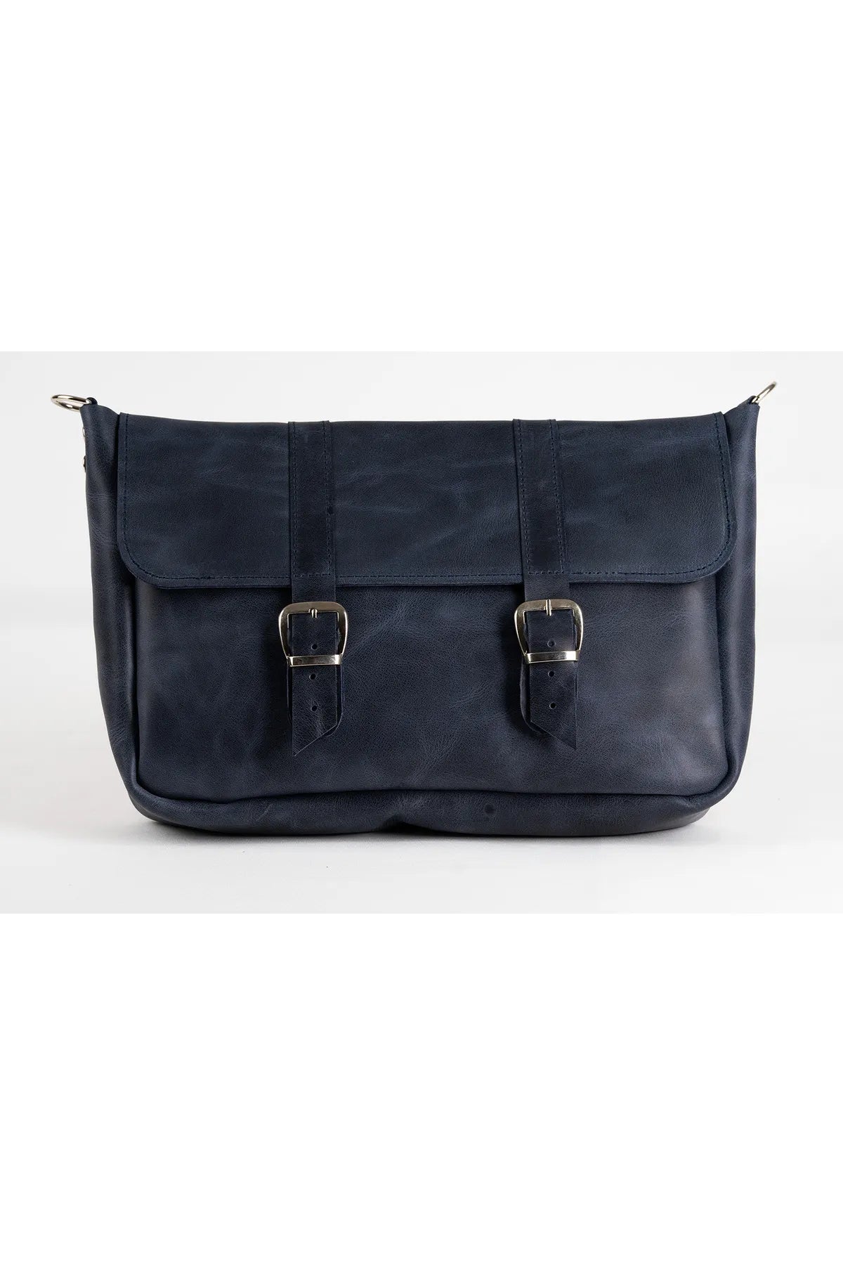 Genuine Leather Tablet Shoulder Bag – Fits Up to 11