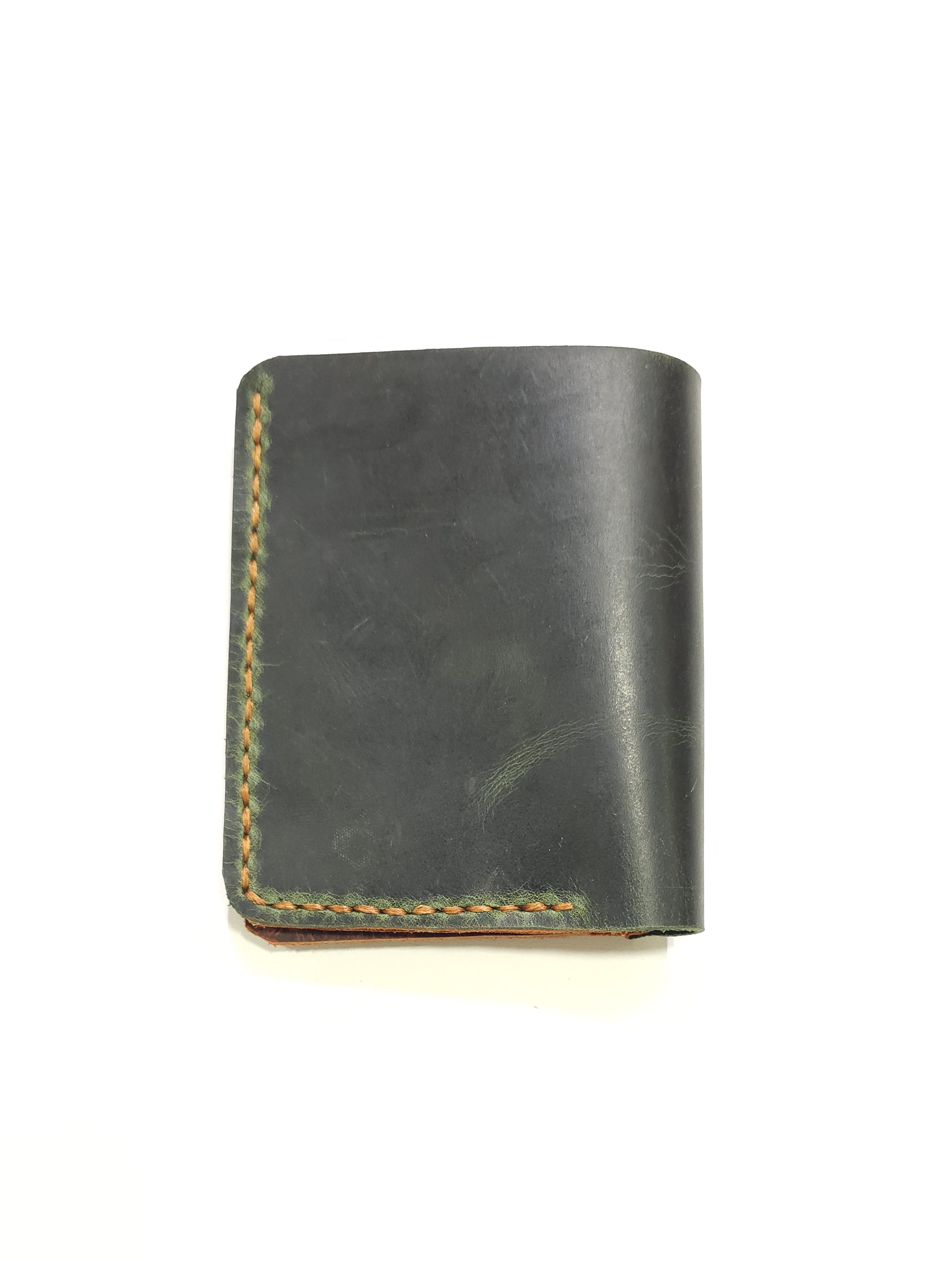 Golden Leather Wallet – Elegant & Practical Design
