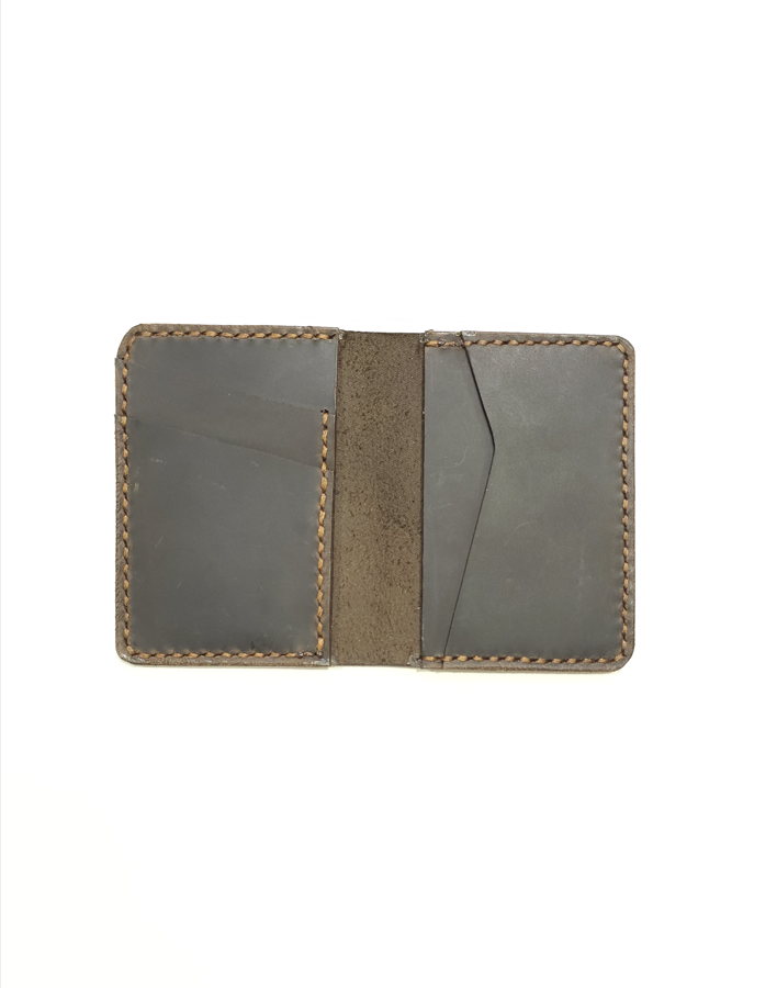 Green Leather Wallet by GOLDEN LEATHER – Stylish & Durable