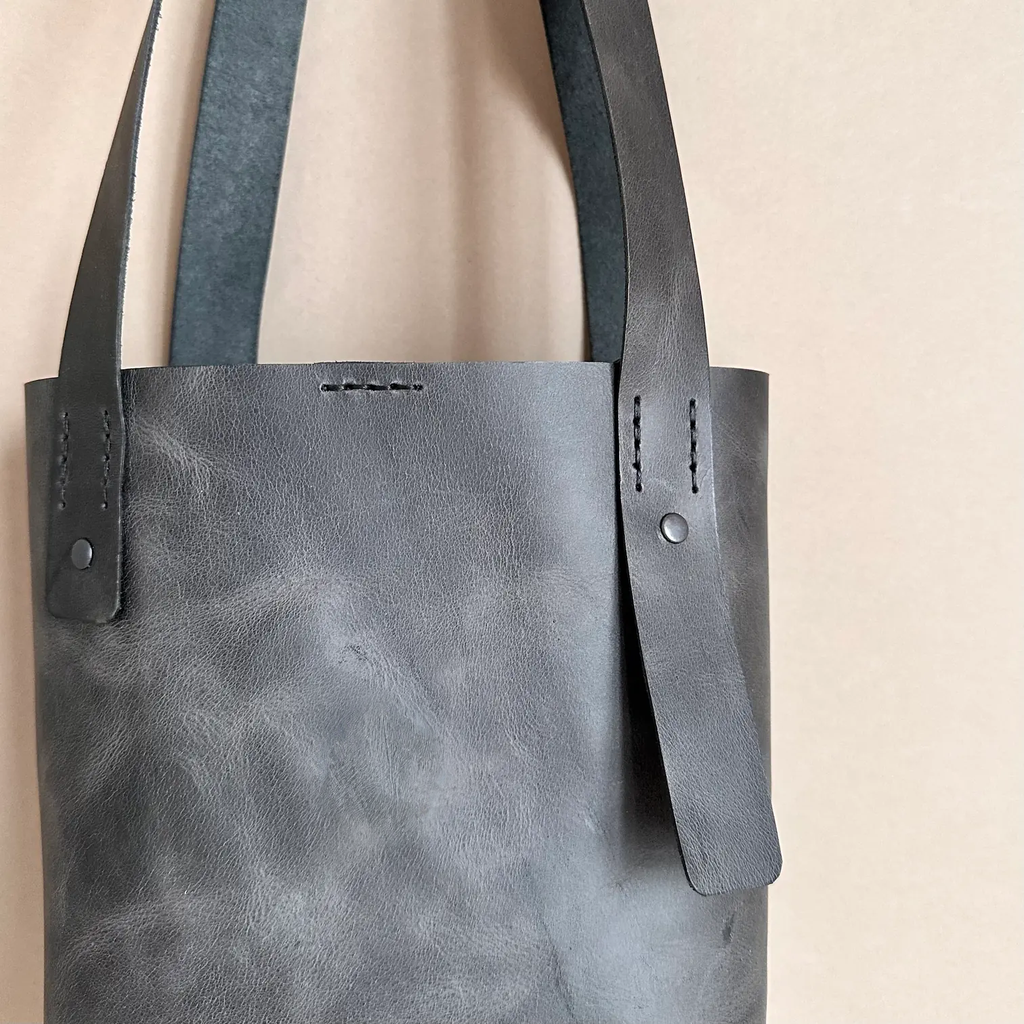 Leather Tote Bag Mini Size