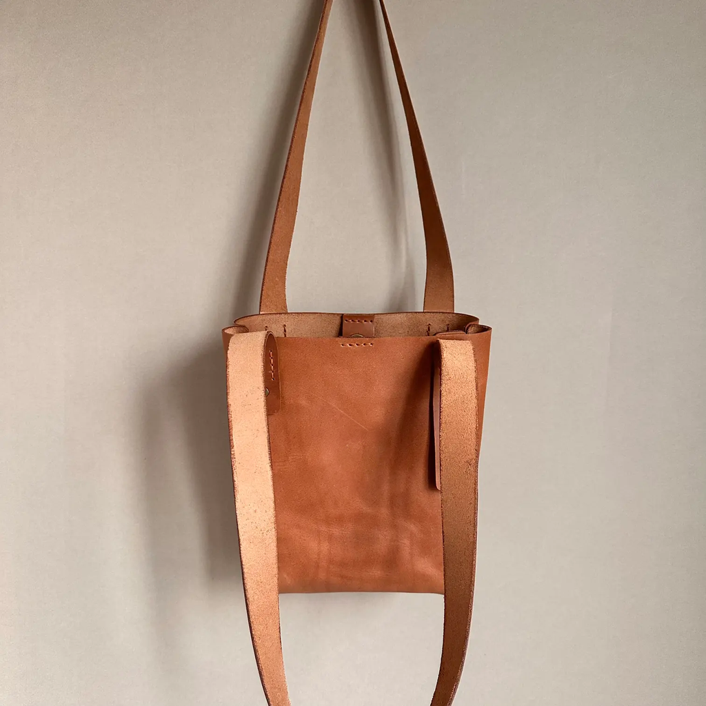 Leather Tote Bag Mini Size