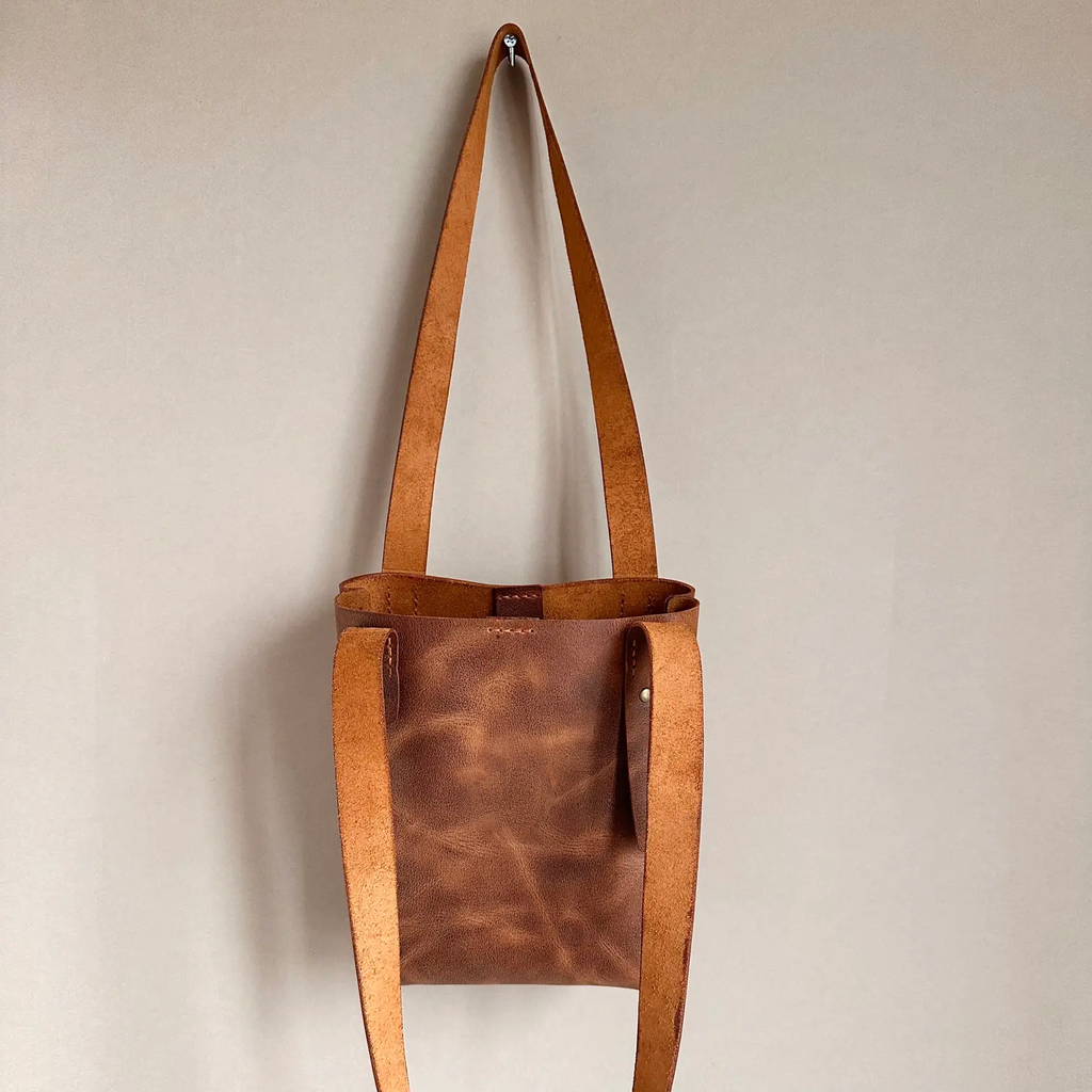 Leather Tote Bag Mini Size